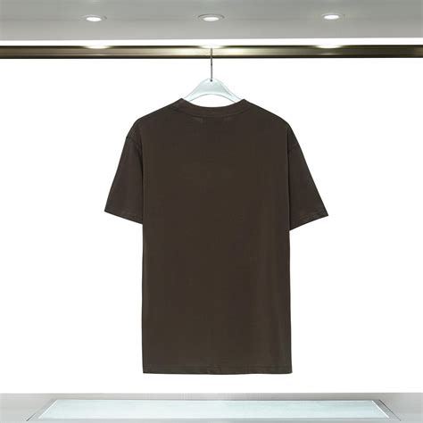 Men's Gucci Round Neck Cotton Tops Short Sleeve T